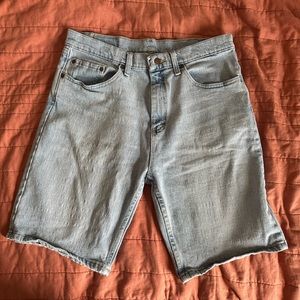 Men’s denim wrangler shorts
